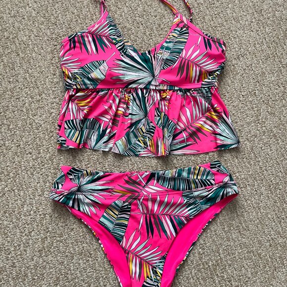 NWT La Vie en Rose 2 Piece Bikini Bathing Suit - Picture 15 of 16